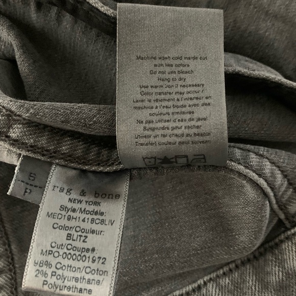 Giftable Men’s R&B Definitive Grey Denim Jacket - Picture 16 of 17